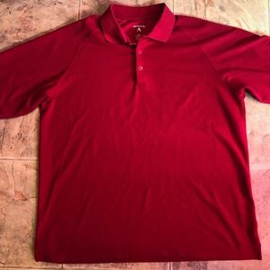 * Antigua XL Red Polo Shirt